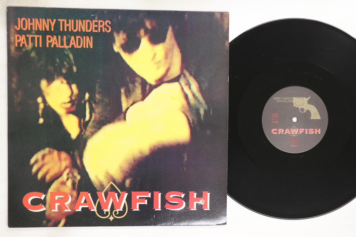 

12inch Record JOHNNY THUNDERS, PATTI PALLADIN - Crawfish / Tie Me Up JUNG23T JUNGLE 1985 UK Rock Used