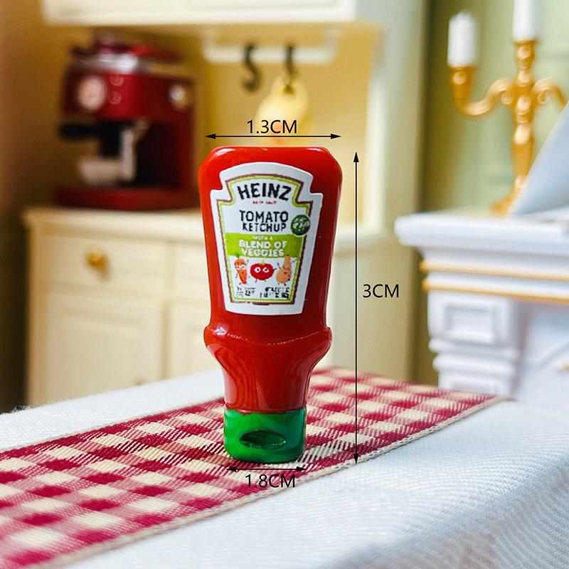 

6Pcs/Set Transparent Spice Jar Set - Pepper Shaker Herb Spice Tower Condiment Bottles Kitchen Rack Seasoning Storage Cans Tool червоний