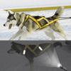 Pet Harness Reflective Dog Sled Harness Adjustable Comfortable Pet Chest Strap for Outdoor Night Walking