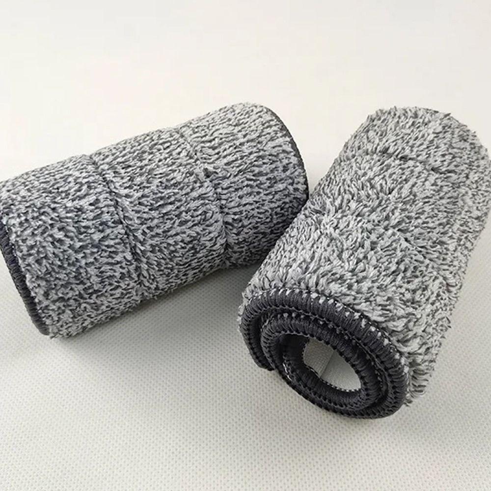 10pcs Self Wring Microfiber Mop Cloth High Absorbency Replacement Mop Cloth  Household Cleaning