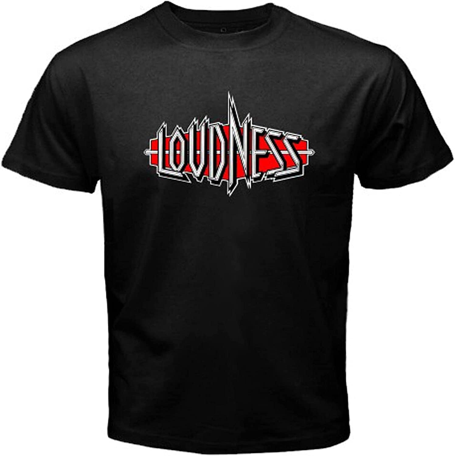 Gown New Loudness Logo Old School Men s Black T-Shirt 4XL