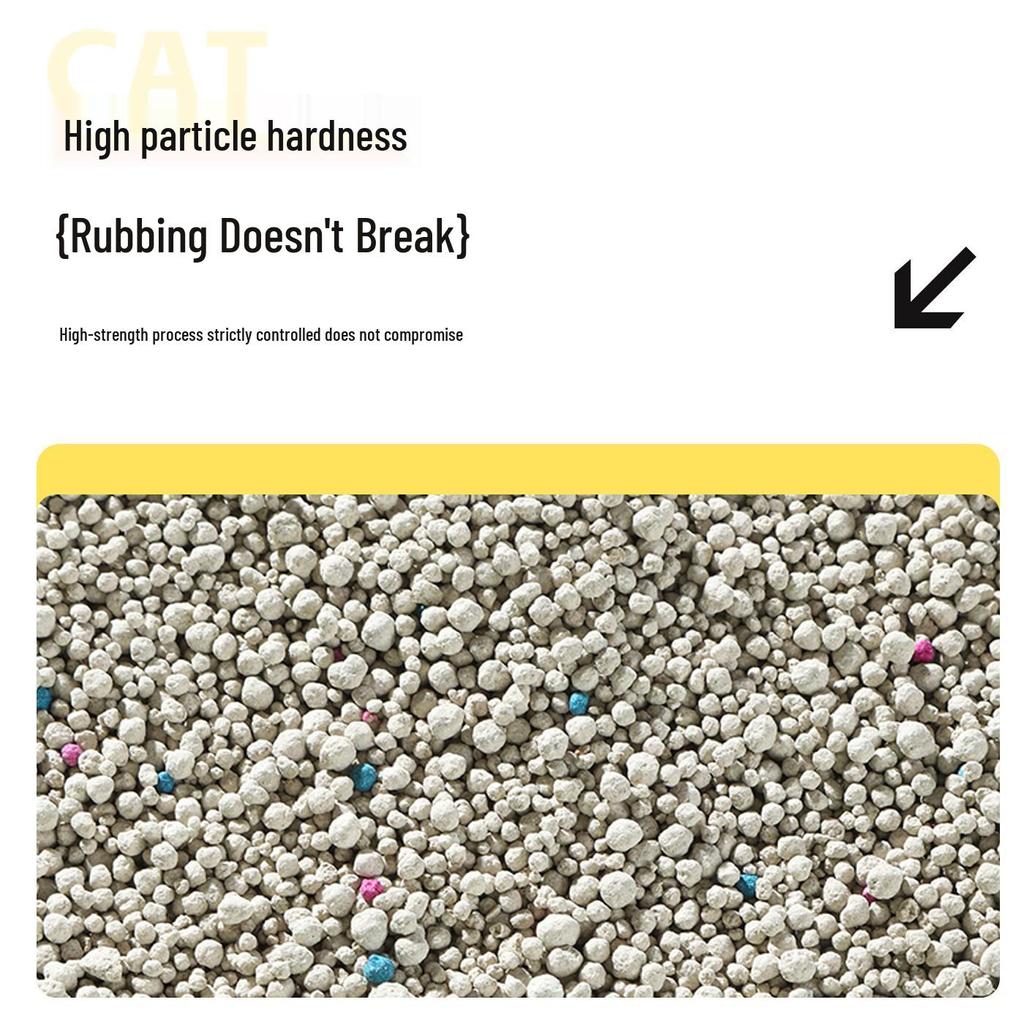 Low Dust Clumping Bentonite Cat Litter - Deodorizing, Small Particles, Ideal for Japan & Southeast Asia.