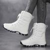 Schneestiefel High-Top Übergröße Damen Einzelschuhe Outdoor Mode Sport Wanderschuhe Damen Einzelstiefel