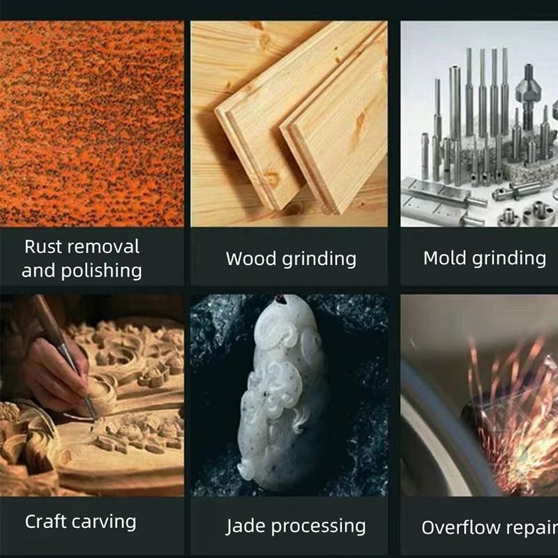 Electric Elbow Grinder Right Angle Polisher Multifunctional Seam Cleaning Machine Electric Grinding Mould Engraving Machine