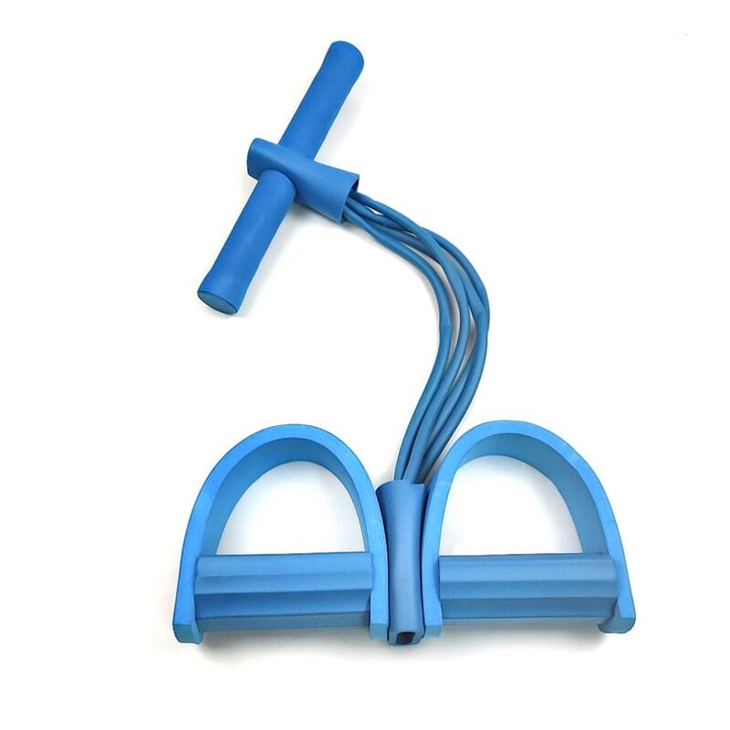 

Fitness Resistance Band with Foot Pedal