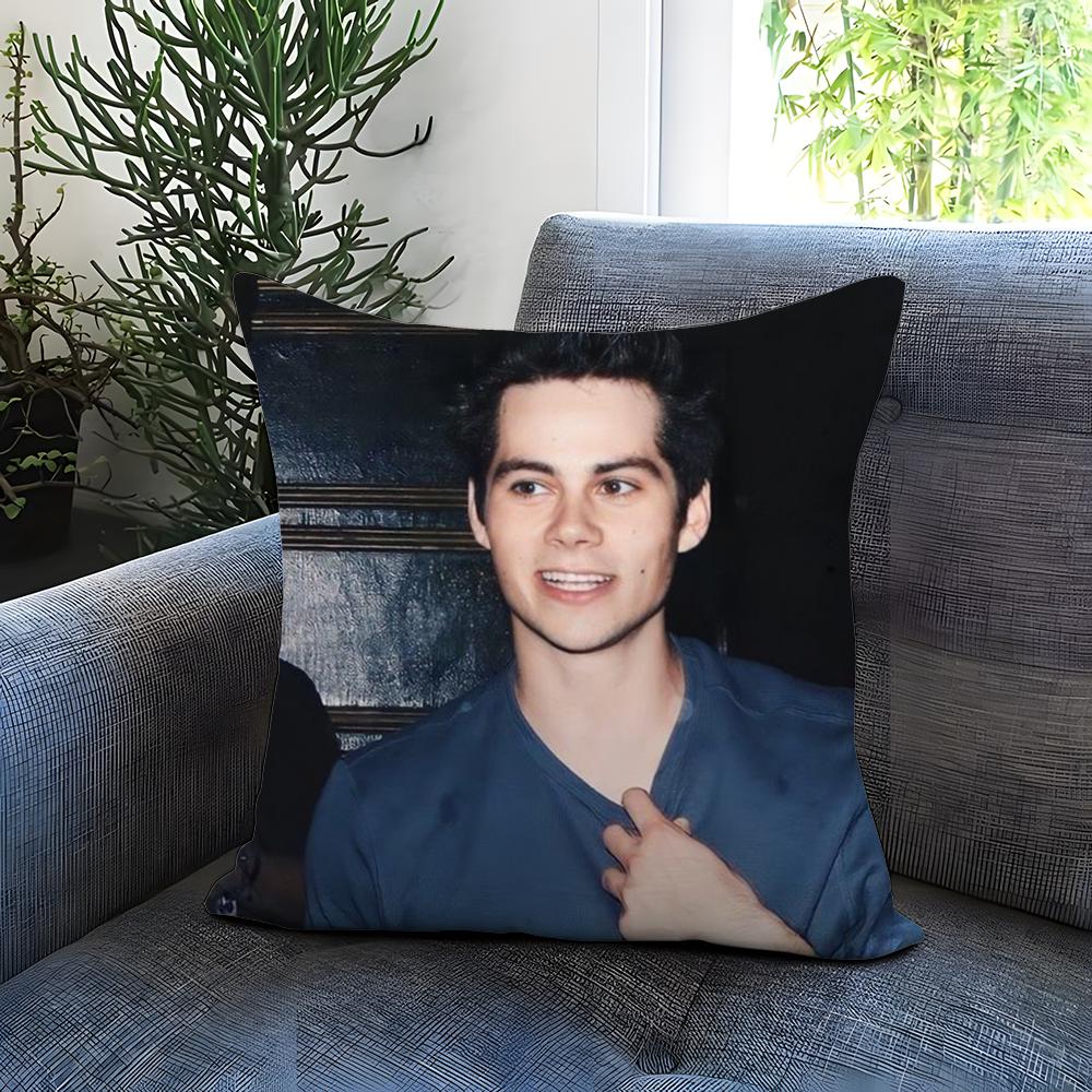 D-Dylan O'BrienS Kissenbezug Bequemer Wende-Kissenbezug Ideal für Auto Sofa Schlafzimmer & darüber hinaus