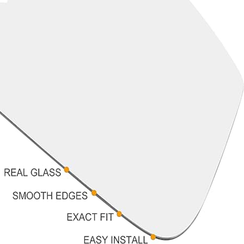 Car Rearview Mirror Glass Lens Fit Honda Insight 2009-2014 76253tf0g11 with Heater Left or