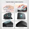 HP Professor 1 Ergonomic Tri-Mode Wireless Mouse Set