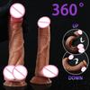 Realistic Silicone Huge Dildo Sex Toy For Women With Thick Glans Powerful Suction Cup Stiff Cock Big Penis Real Dong