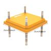 Safe and Easy to Clean Chicken Brooder Heating Plate for Hobbyists and Small Farm Owners