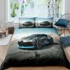 Racing Car Printed Duvet Cover with Pillowcase Bedding Set Single Double Twin Full Queen King Size 2/3pcs Polyester Quilt Cover