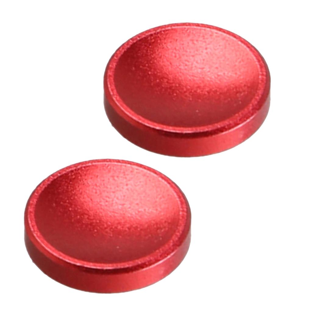 2 Pcs Camera Concave Shutter Release Button for Red