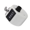 4 Digit Number Counter Compact Hand Mechanical Counter with Reset Knob for Counting Numbers Knitting