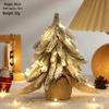 Mini Potted Christmas Tree with Snow - Perfect for Desktops, Hotels, Malls, and Window Displays