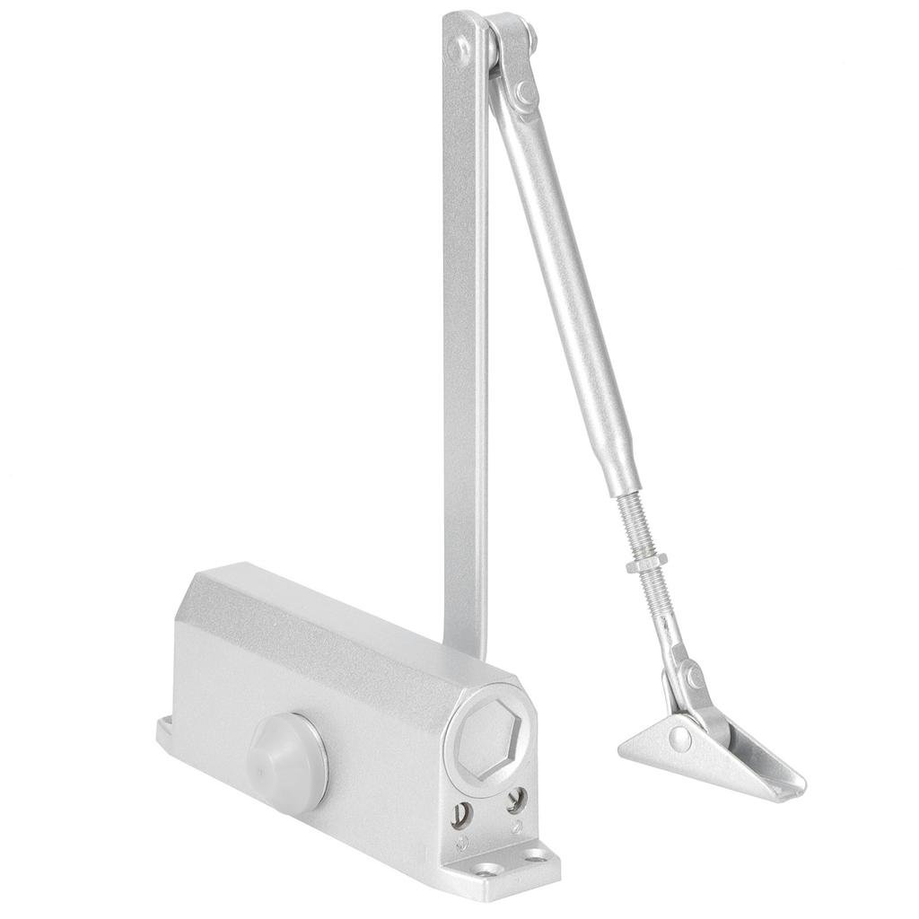 Door Closers Hydraulic Buffer Door Stopper Automatic 180 Degrees Positioning Door Closer65KG Load Bearing