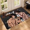 Baki Hanma Yujiro Manga Floor Carpet Nordic Style Home Doormat Bathroom-Toilet Mats Bedroom Hotel Decor Mat