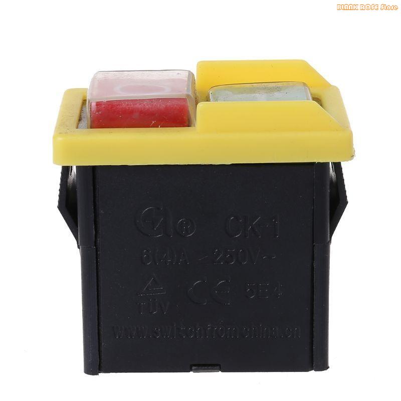 

K1AE 250V 6A AC Waterproof Button Machine Blade Drilling Machine Open And Close China Mainland