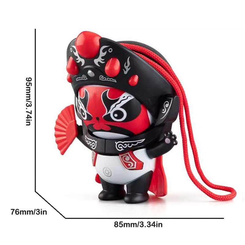 1PCS Sichuan Opera Face Changing Dolls China Chinese Style Fortune Faces Change Makeup Crafts Ornament Children's Toy Gifts New Year