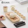 Nanshan Chinese Style White Porcelain Tea Set