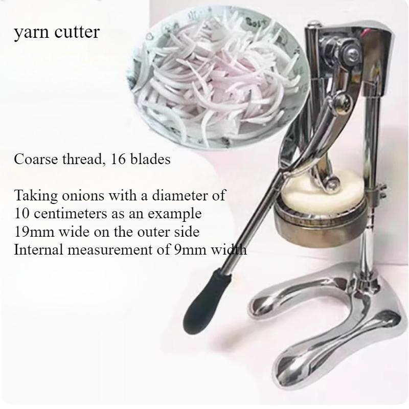 Onion Cut Flower Machine Commercial Onion Cutting Artifact Onion Shredder