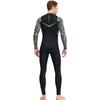 Men's Quick-Dry Lycra Wetsuit: Long Sleeve, Full Length, Sun Protection for Diving and Surfing