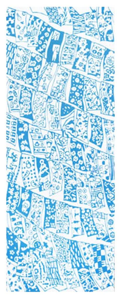 Tenugui Chusen Made in Rinen Dyeing Tenugui 37 x 90 Set of 2 [Rinen Dyeing] (Tenugui) - Dyeing, 100% Cotton, Japan, Collection, Approx. cm,