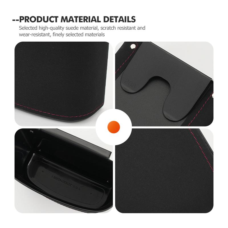 Car Console Seat Seam Supplies Interior Storage Box Decoration For Citroen C5 C1 C2 C6 C4L DS3 DS4 DS5 C-Elysee Grand Berlingo and123