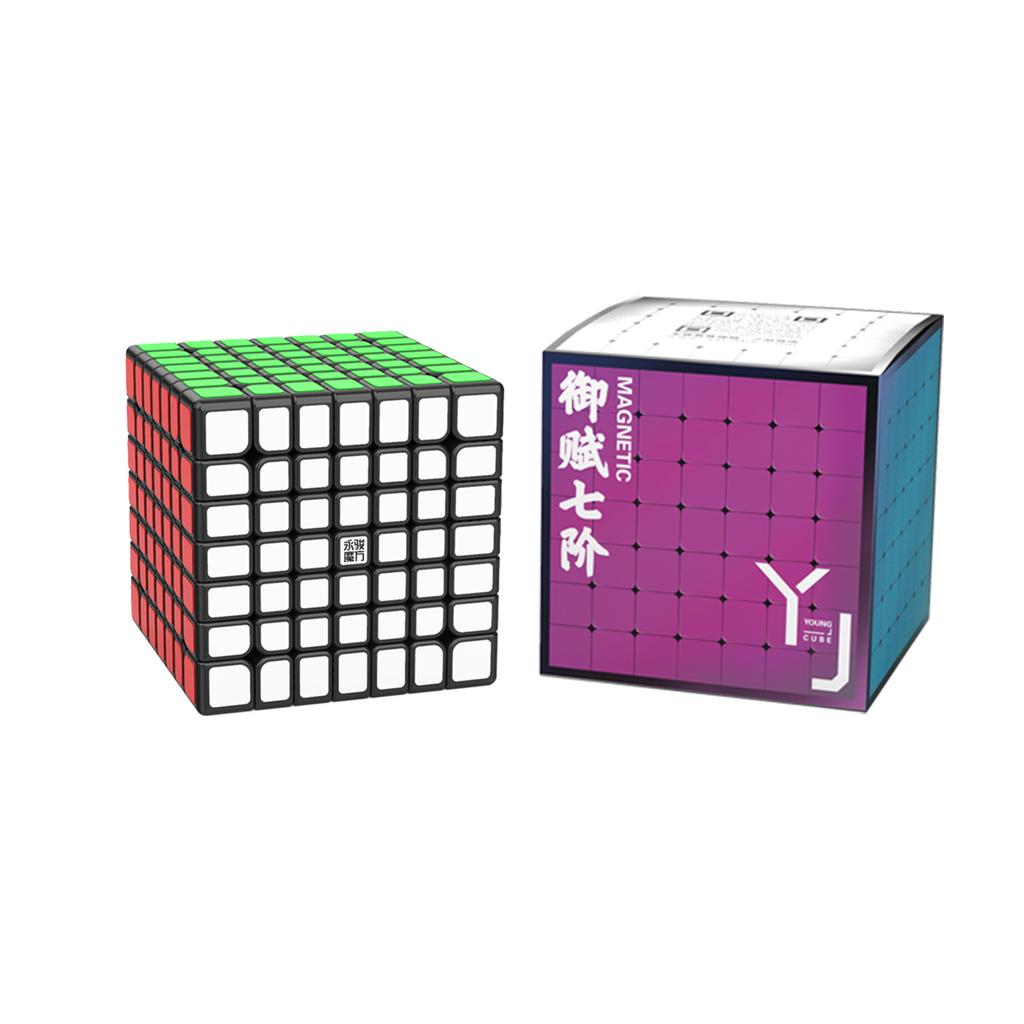 Non-Toxic Yj Yufu V2M 7X7X7 Magnetic Magic Cube Speed Cube 7X7 Cubo Magico For Educational Toys Kid Children Gifts