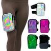 Women's Holographic Thigh Bag Adjustables Straps Waist Pouch For Outdoor Waterproof Running Leg Bag Sports Mobile Phone Holder