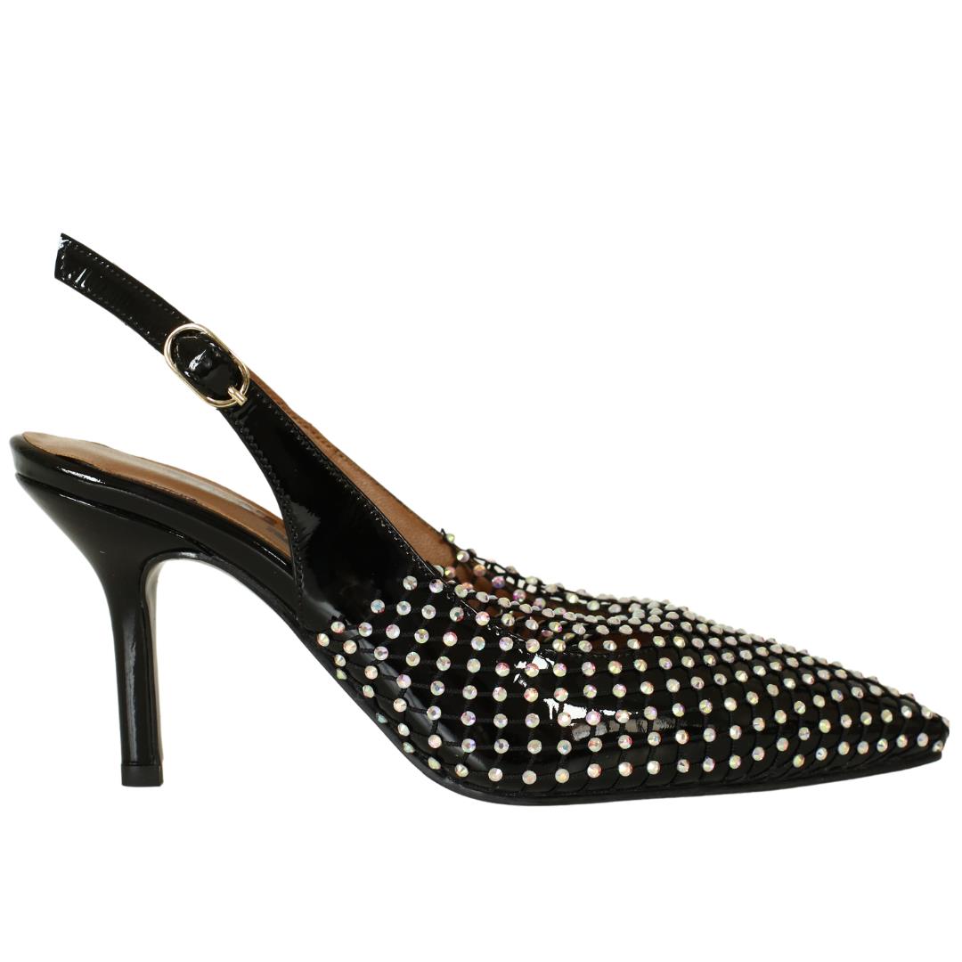 

Женская обувь из натуральной кожи на высоком каблуке особого дизайна 35