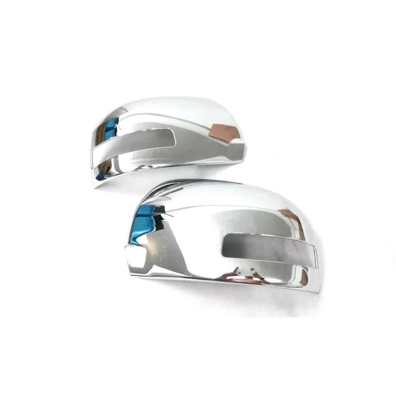 For Mitsubishi Outlander 3 2013- ABS Chrome Door Handle Door Bowl Rear View Rearview Side Mirror Taillight Eyebrow Cover
