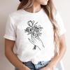 Fashion Cartoon Tshirt FeUnisex S Trend Clothing T Shirt Women River New Mountain Tee Lady Graphic Top Clothes Short Sleeve