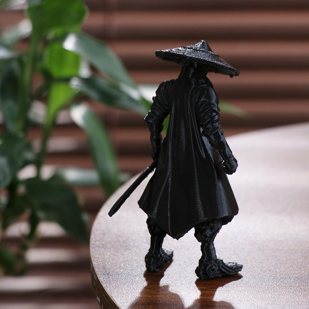 Decorative Model 3D Printed Warrior Ornament Creative Desk Decoration Samurai Ornaments Gift