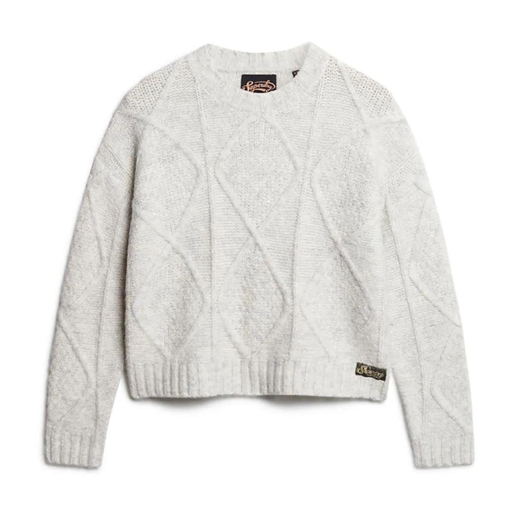Superdry Свитер с высоким воротом Chunky Cable