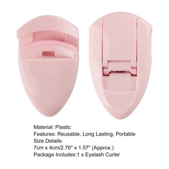 Lightweight Mini Eyelash Curler Convenient Durable Lady 
Beauty Tool