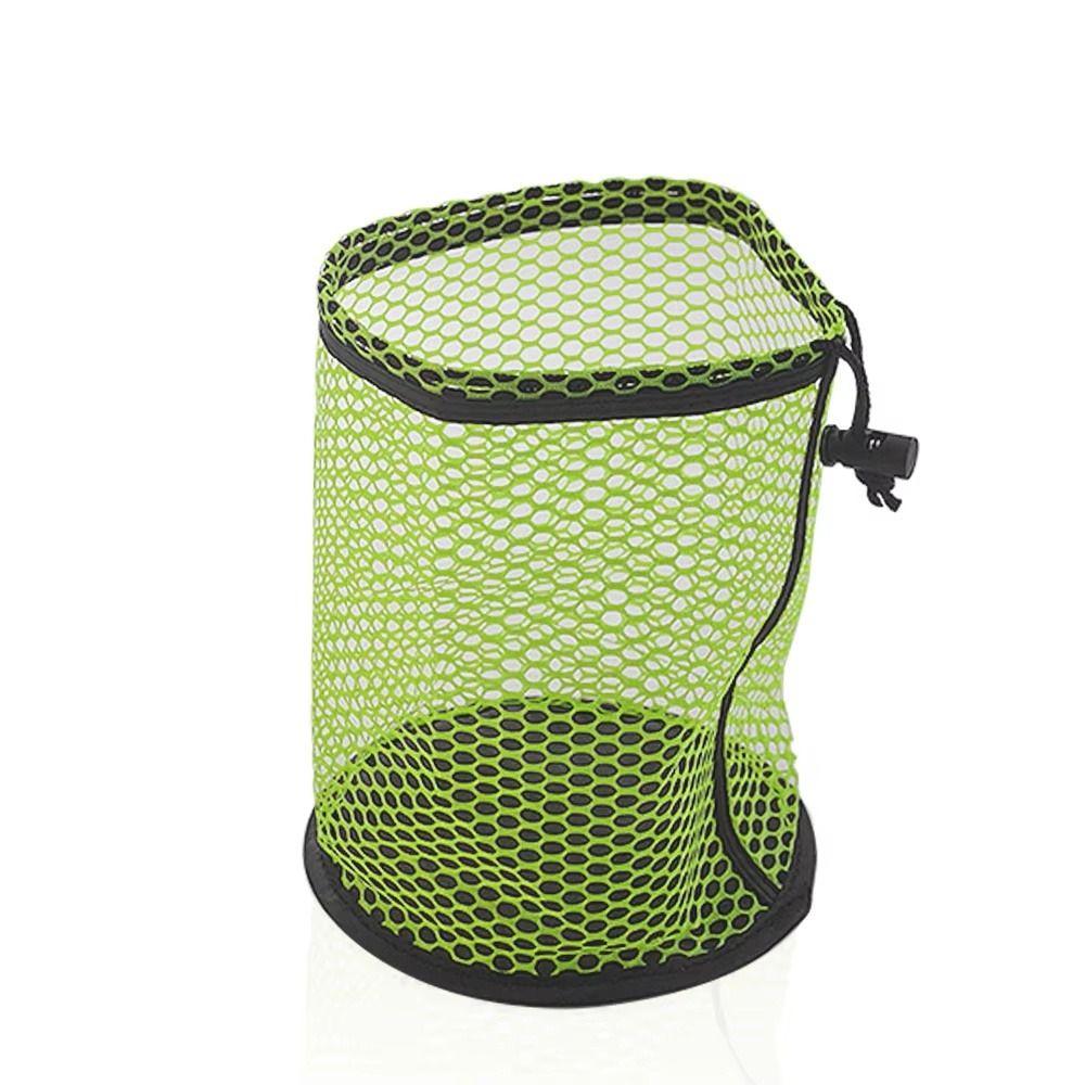 Nylon Material Golf Ball Organizer Drawstring Pouch Golf Ball Mesh Bag  Golf Accessories