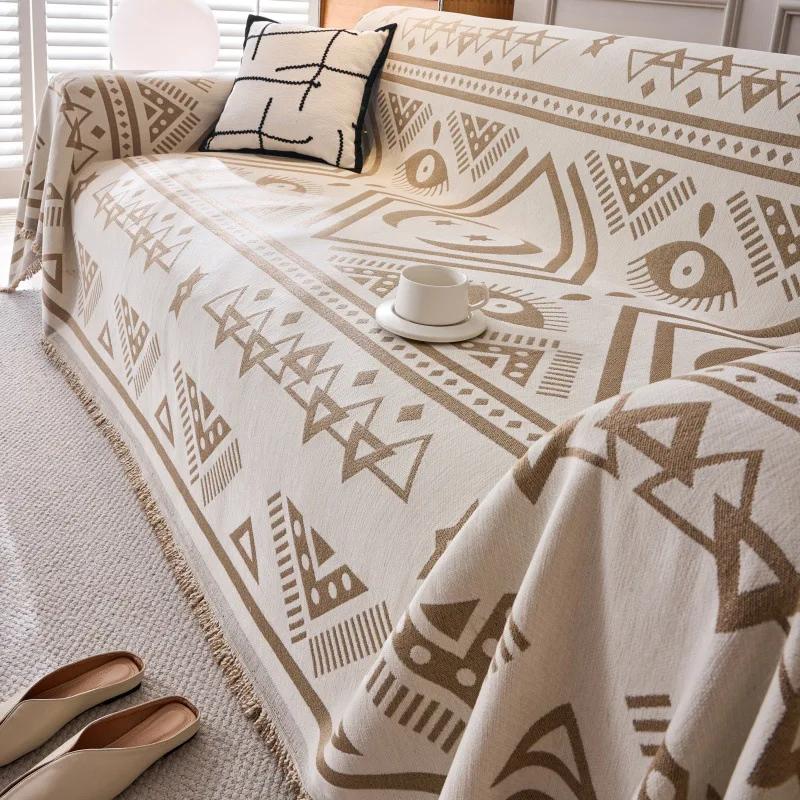 

Универсальный чехол для дивана Four Seasons Chenille, чехол Ins Style, устойчивый к царапинам у кошек, двухсторонний, удобный, противоскользящий, подушка для дивана 180x130cm