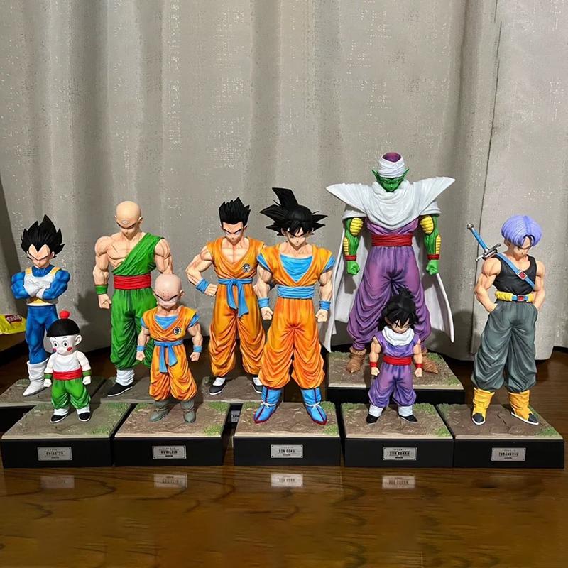 2025 Dragon Ball Gk Unlimited Z Full Set Warrior Son Gohan Goku Piccolo Trunks Anime Figures Manga Scene Collection Model Toy