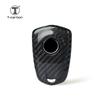 For Carbon Fiber Key Fob Shell Case Cover Fit Cadillac CT6 ATS CTS XTS SRX XT5 2015+