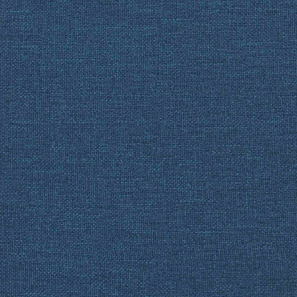 Sofa Cushions 2 Pcs Blue 120 X 40 Cm Fabric