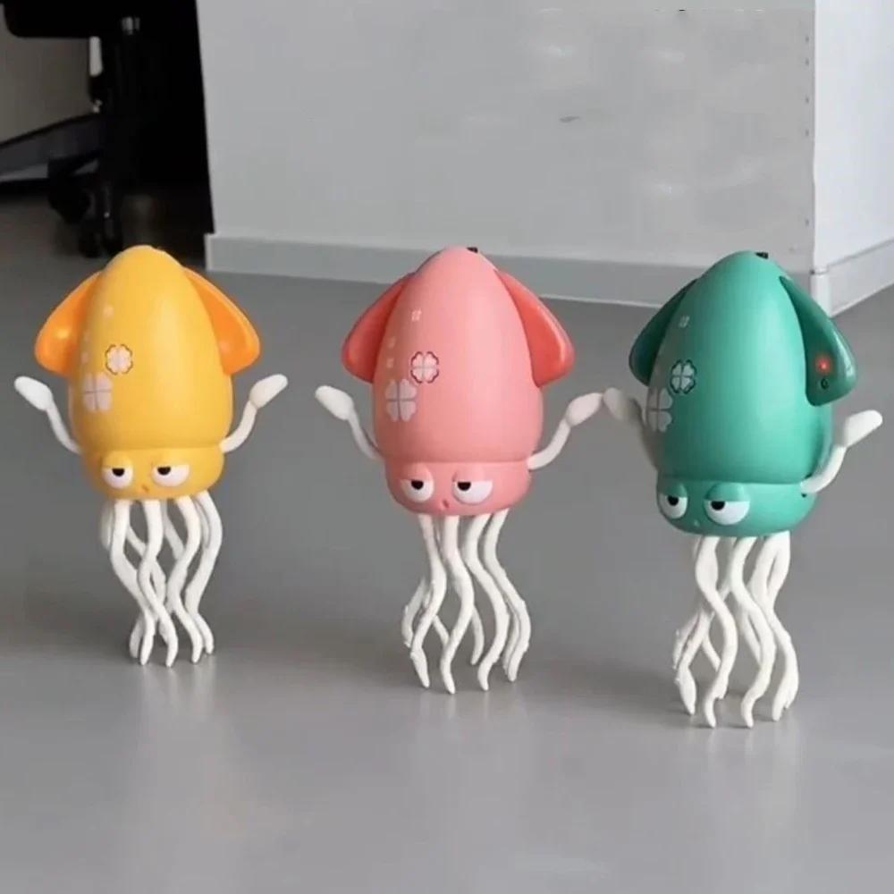 Dancing Octopus Electronic Pets Luminous Fidget Toys Interactive Antistress Stress Relief Toy for Toddler Baby Children Adult