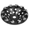 Angle Grinder Accessories  Grinding Wheel Cup 10 Teeth Black 180mm for Sanding Concrete Stone Cement  Grinding Cup
