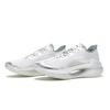 LiNing Jueying Non-slip Wear-resistant Shock Absorption Low-Top Running Shoes Silver Phantom Titanium Air ARHQ245-4