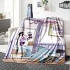 Customiz Name Personality Jeff the Land Shark  Blanket Soft &Warm Sofa Office Bed Travel Lunch Break Blanket, Gift Suitable All Seasons