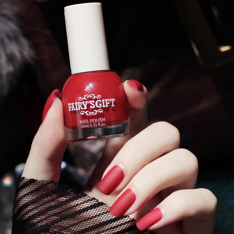 Nail Polish Nude Matte Matte Quick Dry Non-peelable Non-slip Frosted Nail Polish No Bake Lasting