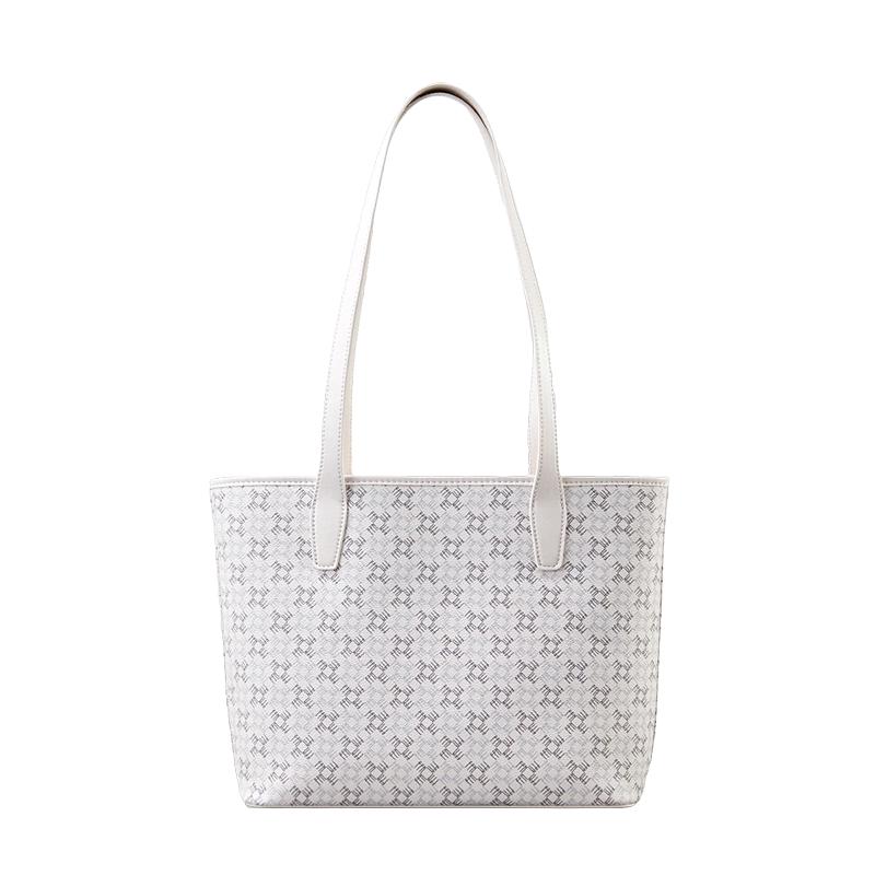 FUFUNI 2026 New Vintage Print Large Capacity Tote Shoulder Bag