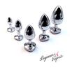 Heart Base Metal Anal Plug Stainless Beginner 5 Size Butt Plug Anus Masturbation Stimulator Dildos Adult Sex Toys For Man Women