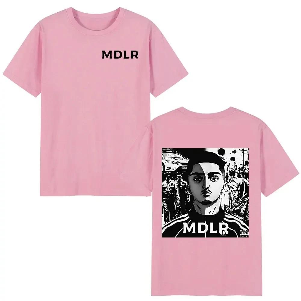 Rapper Morad MDLR Grafikdruck T-Shirt Mode Hip Hop Street Kurzarm T-Shirts 2025 Herren Damen Hohe Qualität T-Shirt