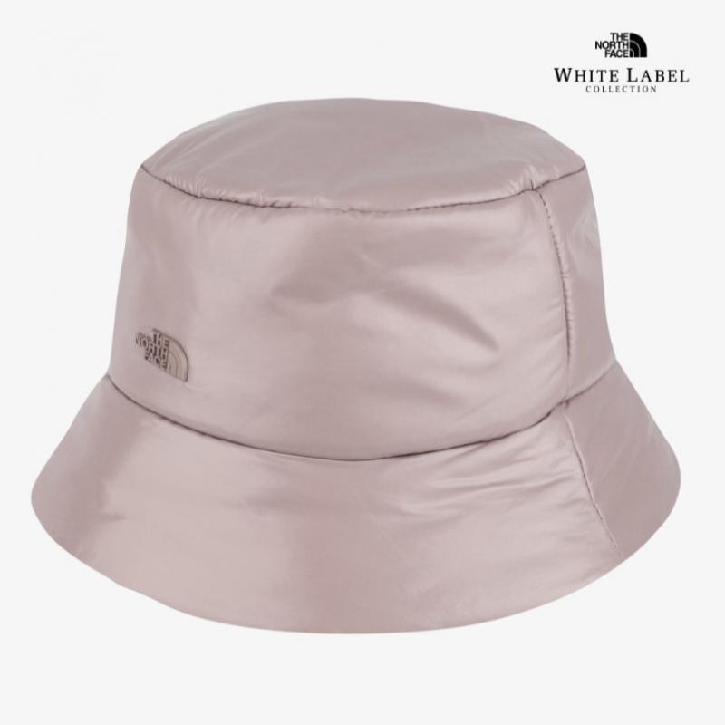 The North Face White Label Plumpy Padding Hat Grayish Pink Ne3hr52l