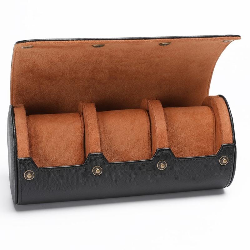 Watch Container Leather Watches Protective Box Stylish Wristwatch Display Case Holder Elegant Jewelry Container